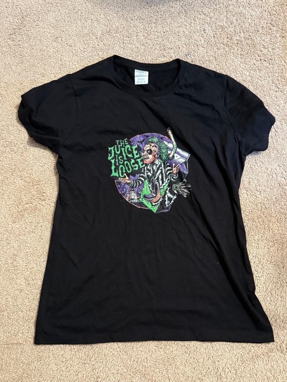 Un Worn Beetlejuice Shirt